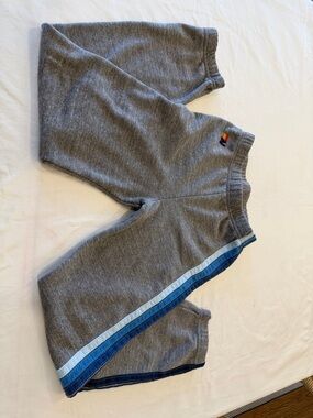 Aviator Nation Kids Gray Sweatpants with Blue Stripe size 12